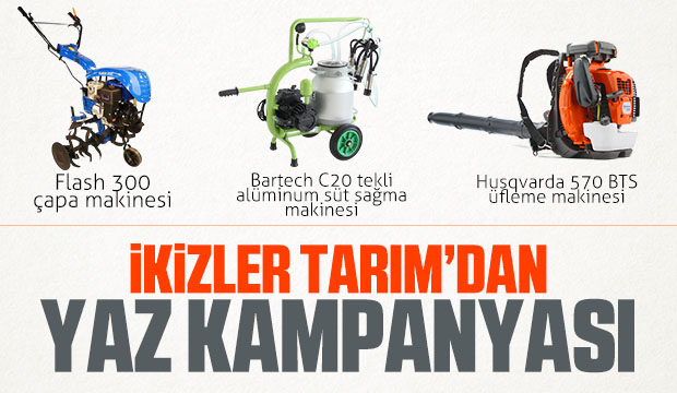 İkizler Tarım'dan yaz kampanyası