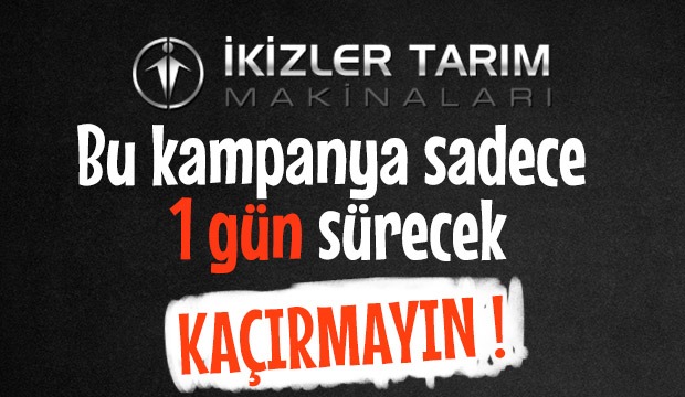 İkizler Tarımdan 2 Nisan Kampanyası
