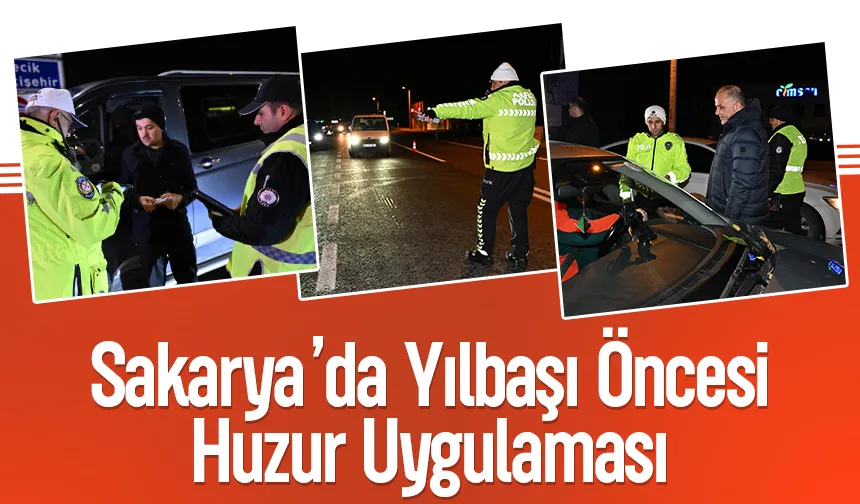 İl Emniyet Müdürü Saka, yılbaşı denetimlerini yerinde inceledi