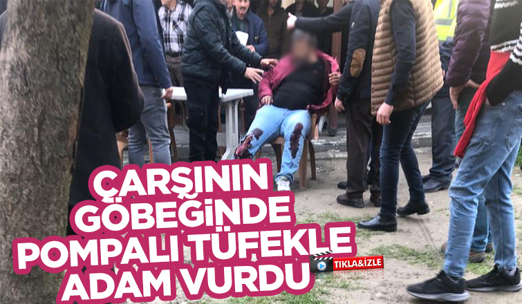 Akyazı da pompalı saldırı 2 yaralı