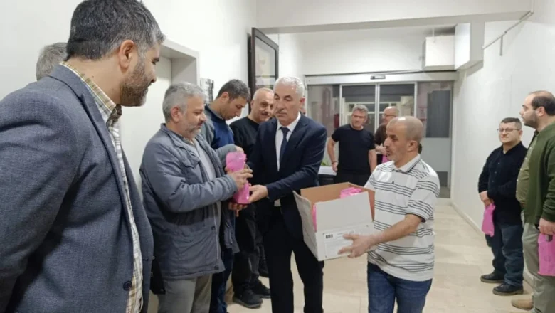İlçe Milli Eğitim Müdürlüğünde Bayram Sevinci Paylaşıldı