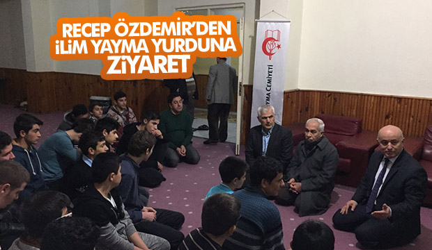 İlçe Milli Eğitim Müdürlüğünden İlim Yayma Yurduna Ziyaret