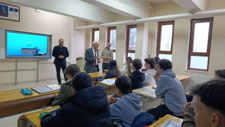 İlçe milli eğitim müdürü can’dan ahi evran mtal’e önemli ziyaret