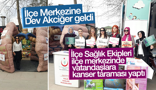 İlçe Sağlık Ekiplerinden Kanser Taraması