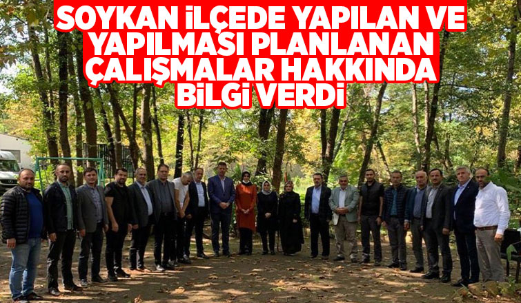 İlçedeki yatırımları istişare ettiler