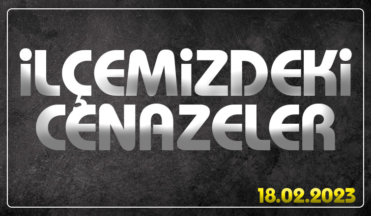 İlçemizde bugün vefat edenler