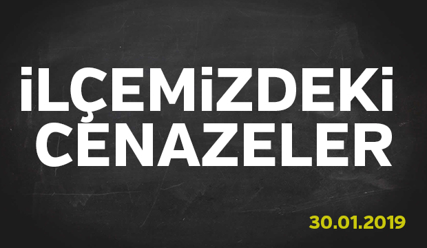 İlçemizdeki Cenazeler