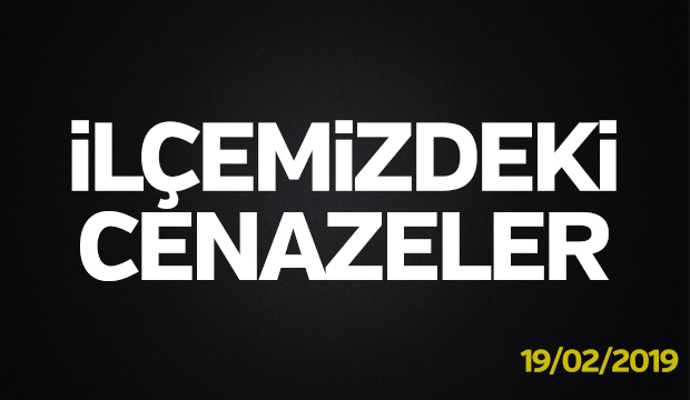 İlçemizdeki Cenazeler