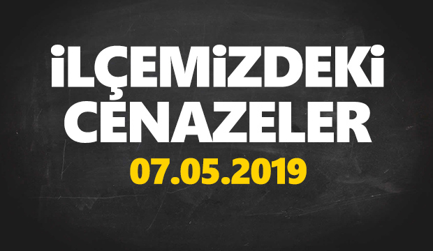 İlçemizdeki Cenazeler