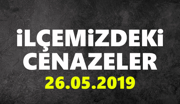 İlçemizdeki Cenazeler