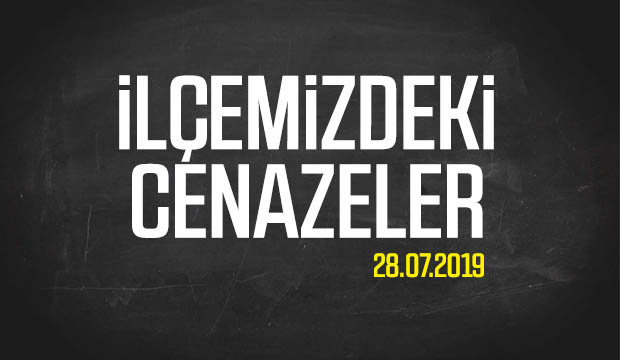 İlçemizdeki Cenazeler