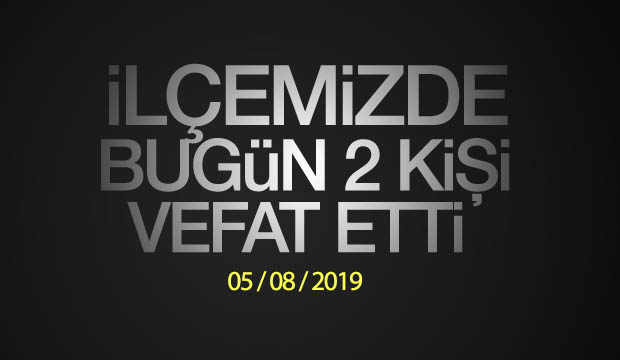 İlçemizdeki Cenazeler