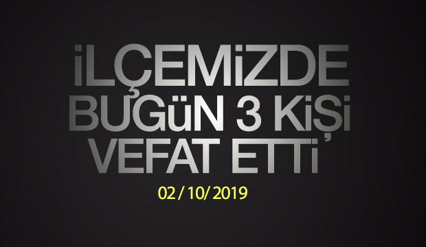 İlçemizdeki Cenazeler