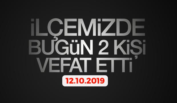 İlçemizdeki Cenazeler