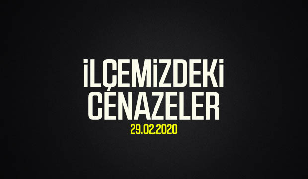 İlçemizdeki Cenazeler