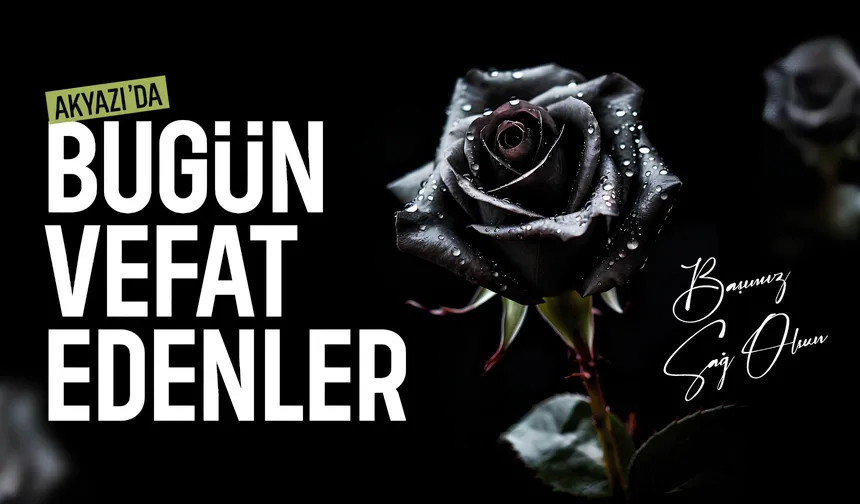 İlçemizdeki Cenazeler