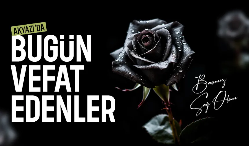 İlçemizdeki Cenazeler