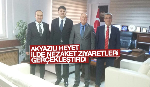 İLDE NEZAKET ZİYARETLERİ