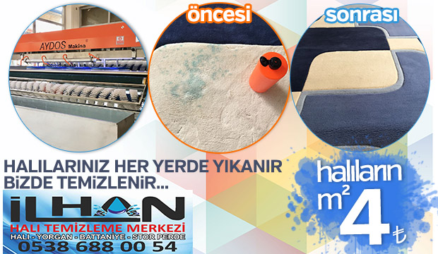 İlhan Halı Temizleme Merkezi İle Halılarınız Tertemiz