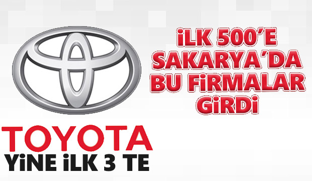 İlk 500 de Akyazı dan iki İşletme Biri yükseldi diğeri düştü