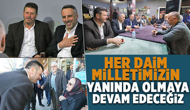 İlk günkü aşkla çalışıyoruz