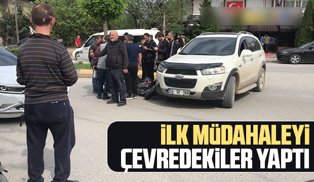 İLK MÜDAHALEYİ ÇEVREDEKİLER YAPTI