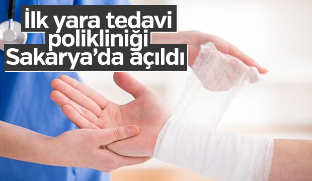 İlk yara tedavi polikliniği açıldı