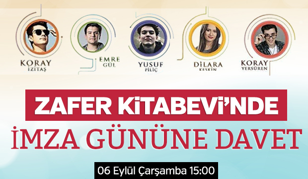 İmza Gününe Davet