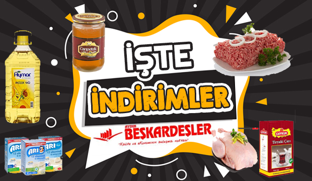 İndirimler Beşkardeşler Markette   