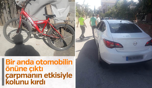 İnönü Mahallesinde kaza