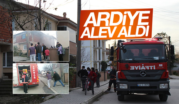 İnönü Mahallesinde Yangın