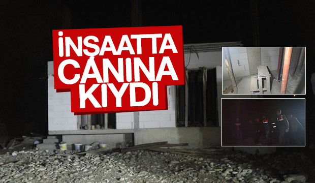 İnşaatta Kendini Asarak Canına Kıydı