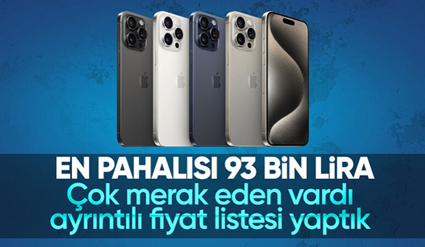 iPhone 15 modellerinin Türkiye fiyatları belli oldu