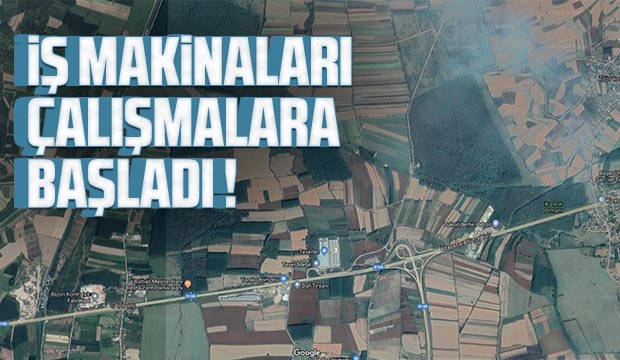 İş Makinaları Çalışmalara Başladı
