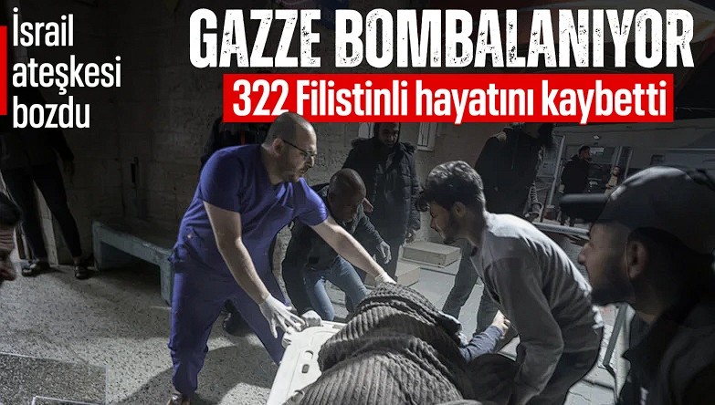 İsrail ateşkesi ihlal etti: Gazze'ye hava saldırıları düzenlendi