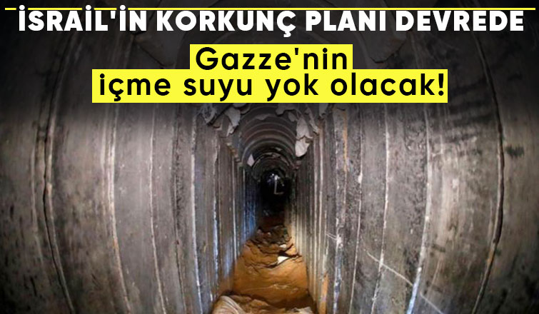 İsrail, Hamas tünellerine deniz suyu dolduruyor