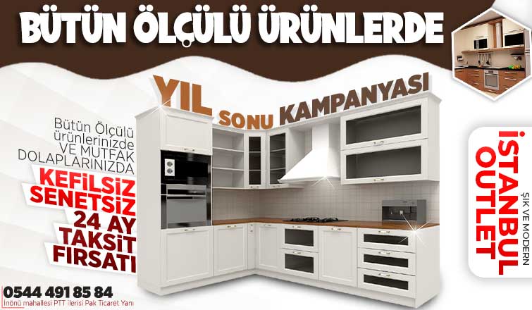 İstanbul Outletten Yıl sonu kampanyası