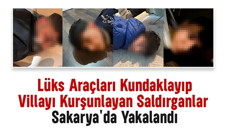 İstanbul'daki kundaklama ve saldırı olayının failleri Sakarya'da yakalandı
