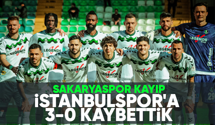 İstanbulspor 3 Sakaryaspor 0
