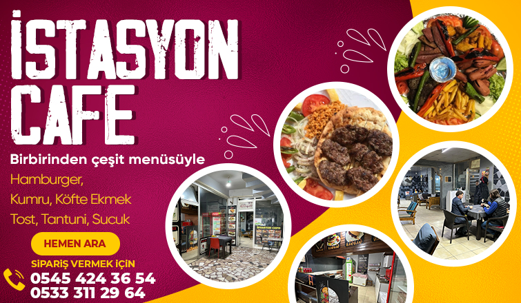 İstasyon Cafe Akyazı'da Hizmetinizde!