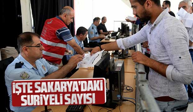 İşte Sakarya'daki Suriyeli sayısı