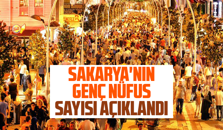 İşte Sakarya'nın genç nüfus oranı