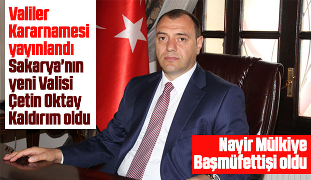 İşte Sakarya'nın yeni Valisi