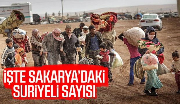 İşte Sakaryadaki Suriyeli sayısı