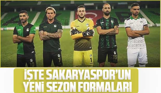 İşte Sakaryaspor'un yeni sezon formaları
