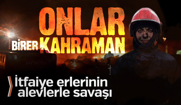 İtfaiye Erleri 24 Saat Nöbette