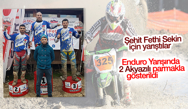 İzmir Enduro Yarışında 2 Akyazılı Derece Yaptı