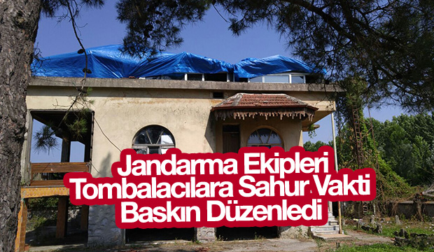 Yasa Dışı Tombala Oynanan Mekana Jandarma Baskını