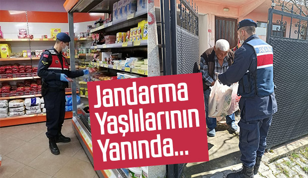 Jandarma Yaşlılarının Yanında