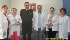 Jandarmadan Ebe Hemşirelere Ziyaret